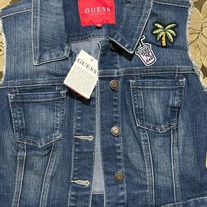 Girl's Denim Vest